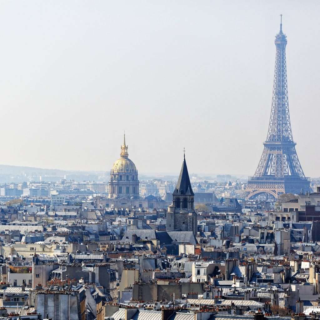 Paris : tour Eiffel, Invalides