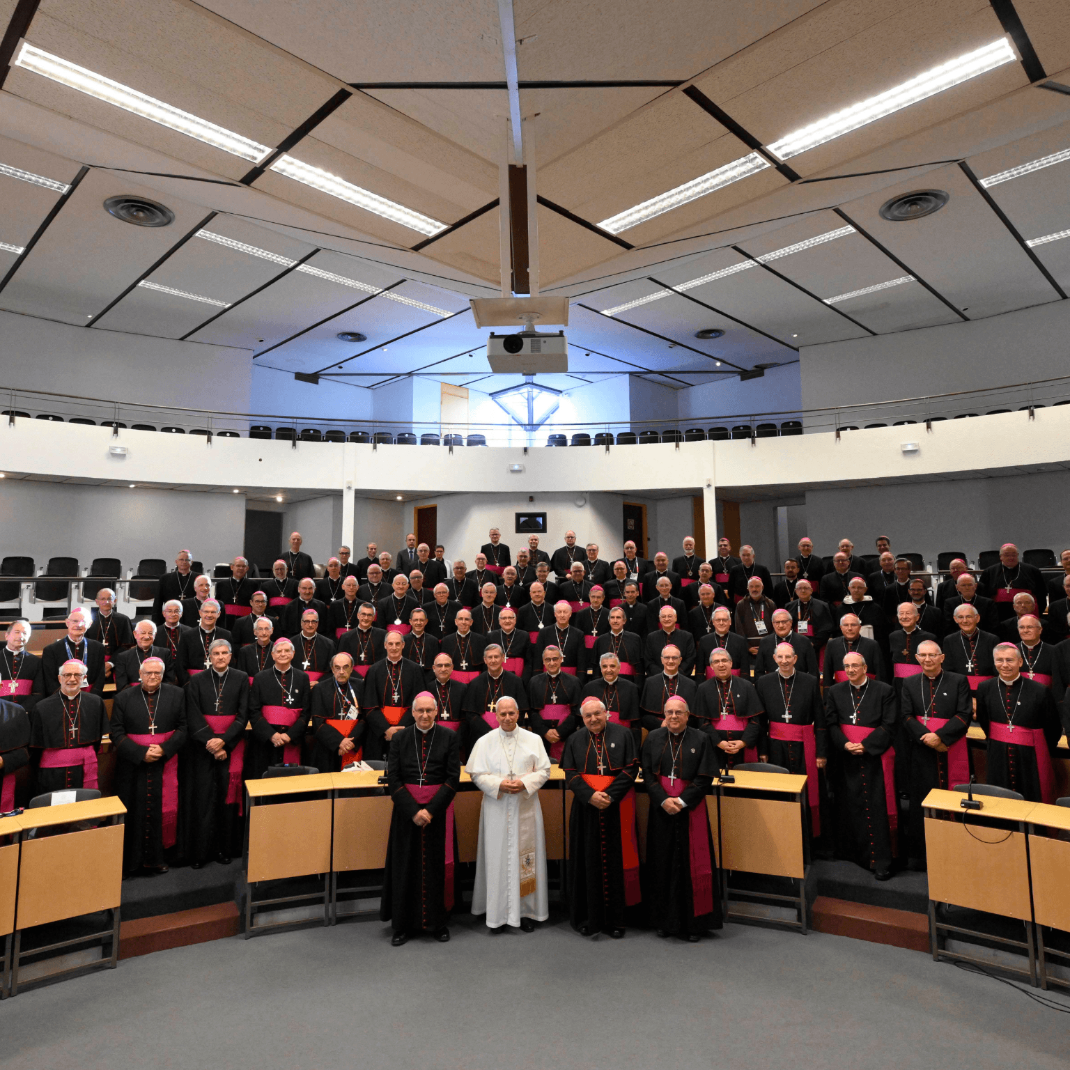 Le Pape Léon XIV et les évêque de France, 27 septembre 2026