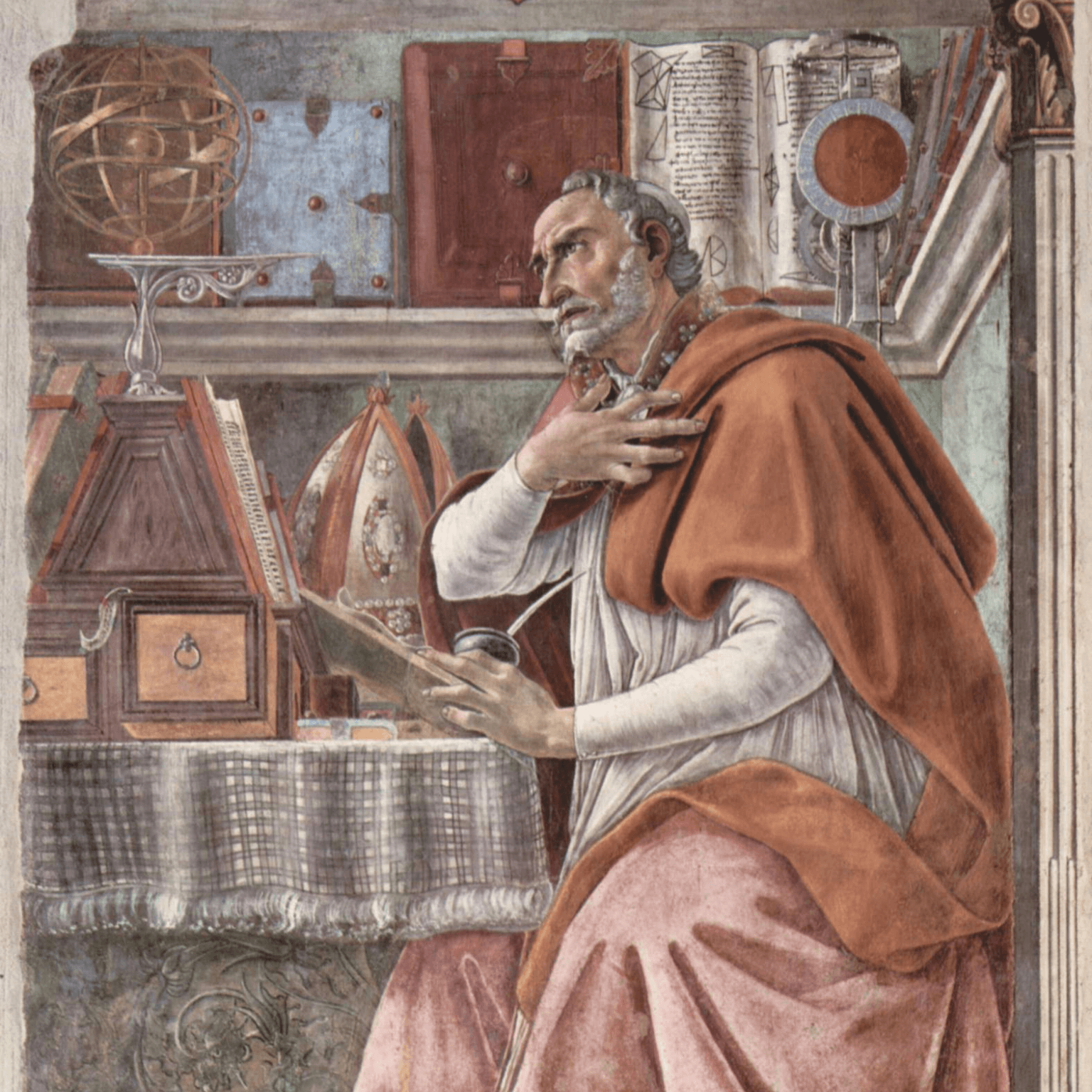 Portrait de Saint Augustin d'Hippone
